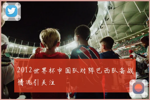 2012世界杯中国队对阵巴西队备战情况引关注